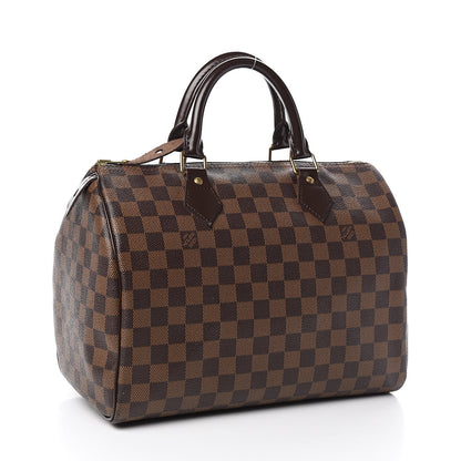 Louis Vuitton Damier Ebene Speedy 30 3 of 15