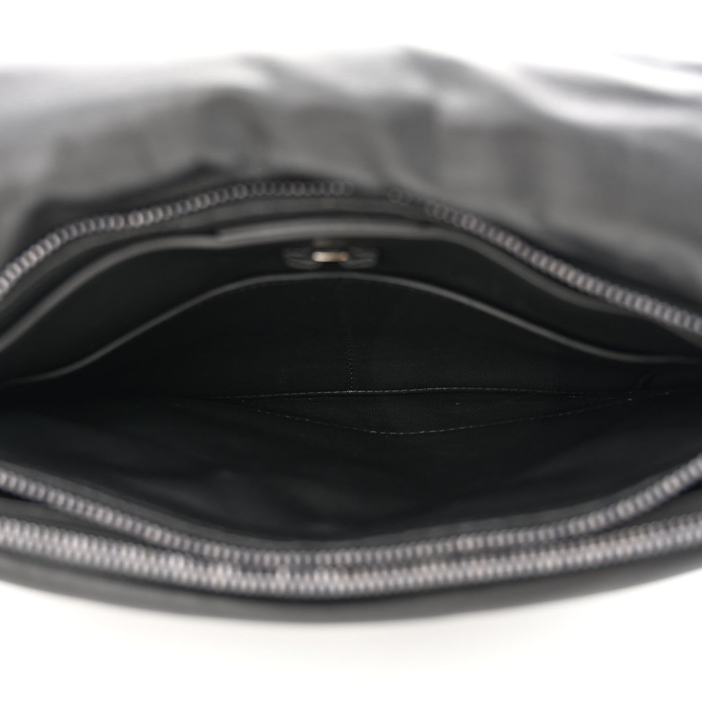 Calfskin Small Viva Bow Shoulder Bag Black