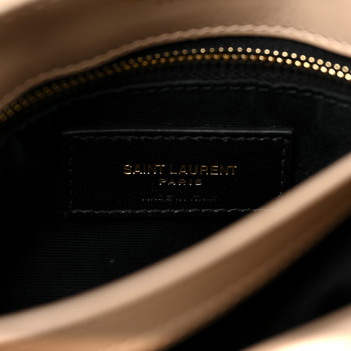 Calfskin Y Quilted Monogram Toy Loulou Crossbody Bag Dark Beige