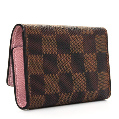 Louis Vuitton Damier Ebene Multicles 6 Key Holder Rose Ballerine 3 of 8