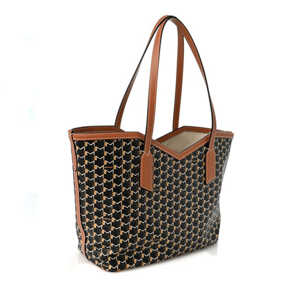 Moynat X KASING LUNG Calfskin Canvas M Labubu Tote PM Brown 2 of 9
