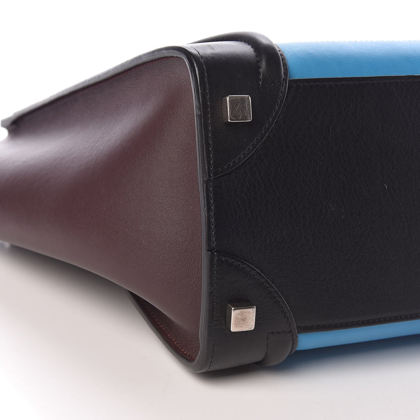 Smooth Calfskin Micro Tri-Color Luggage