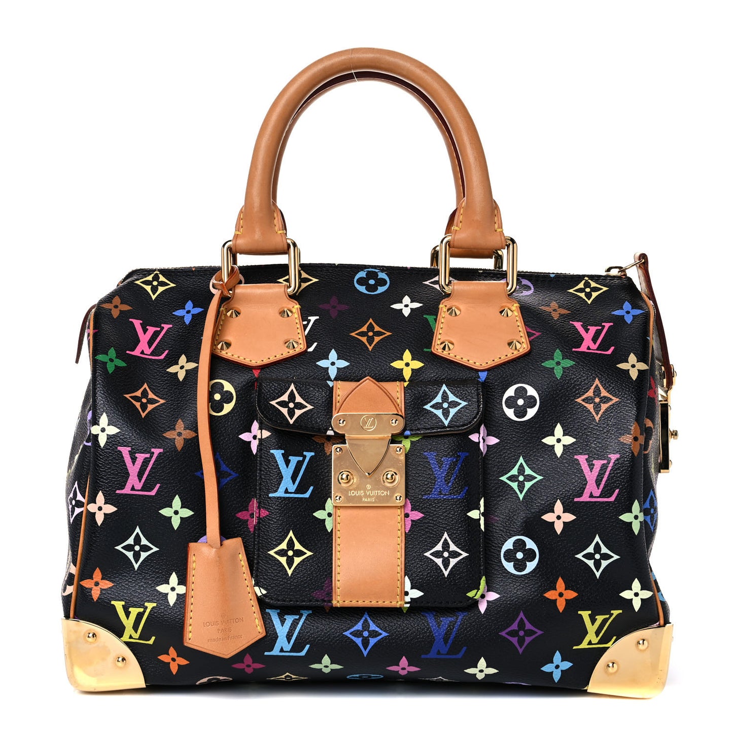 Monogram Multicolor Speedy 30 Black