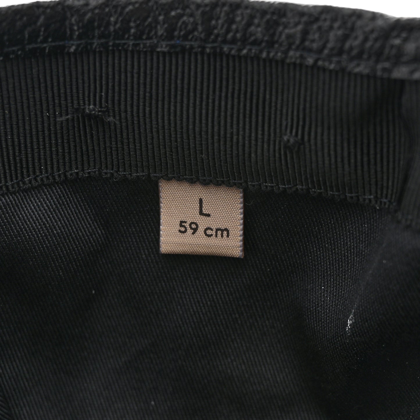 Econyl Nylon Monogram Off The Grid Baseball Hat L Orient Blue Black