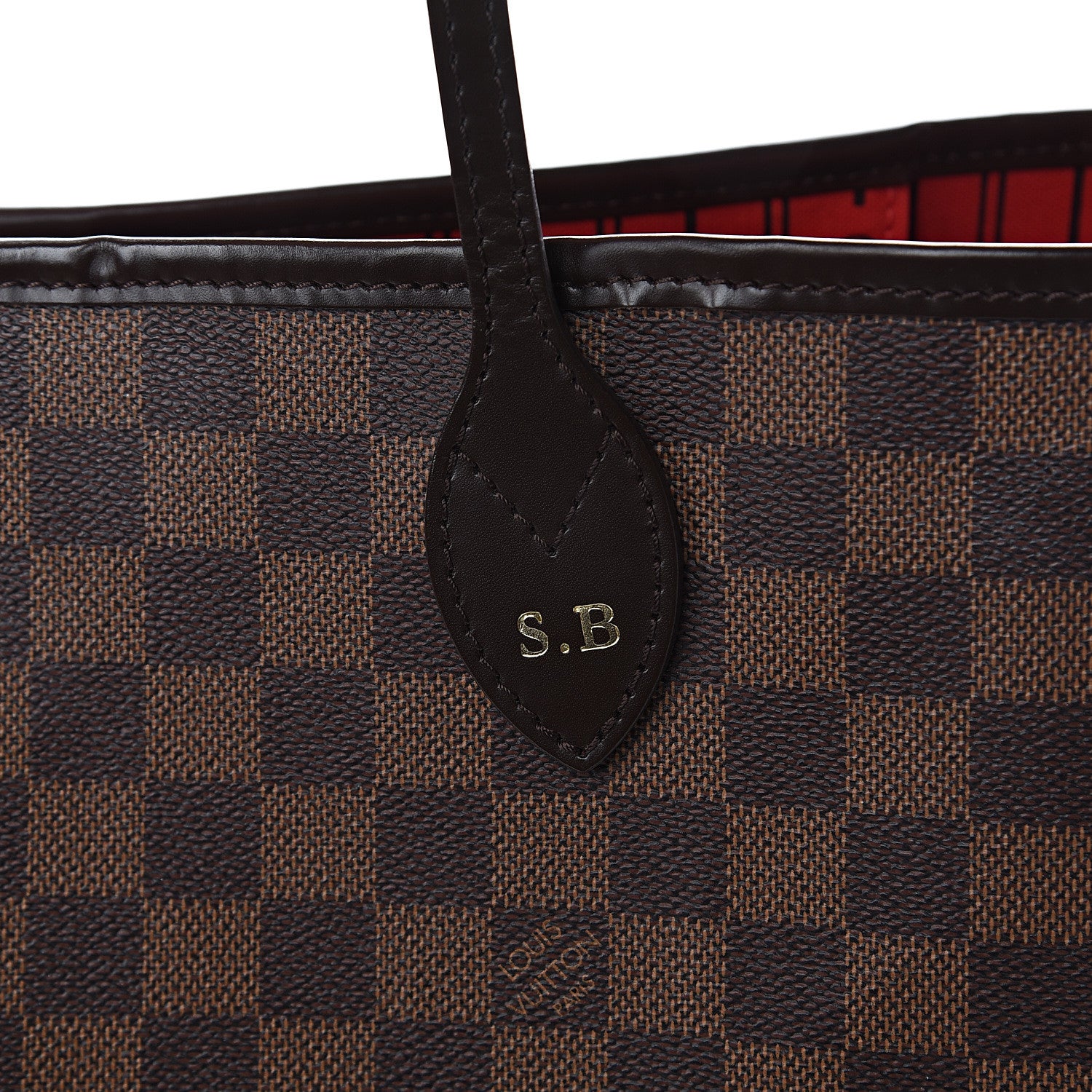 Louis Vuitton Damier Ebene Neverfull GM 9 of 9