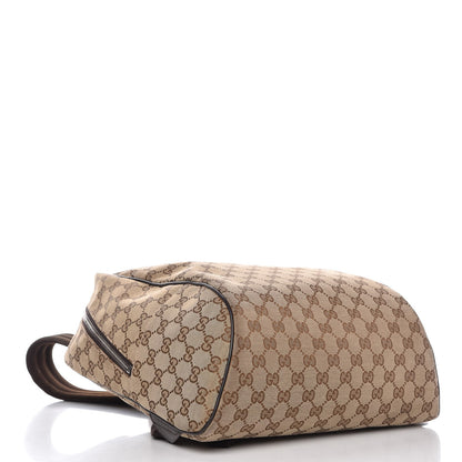 Gucci Monogram Travel Backpack Dark Brown 4 of 9