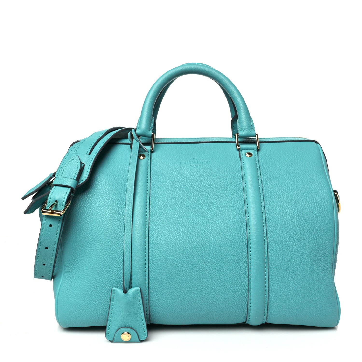 Louis Vuitton Calfskin Sofia Coppola SC Bag PM Turquoise 1 of 10
