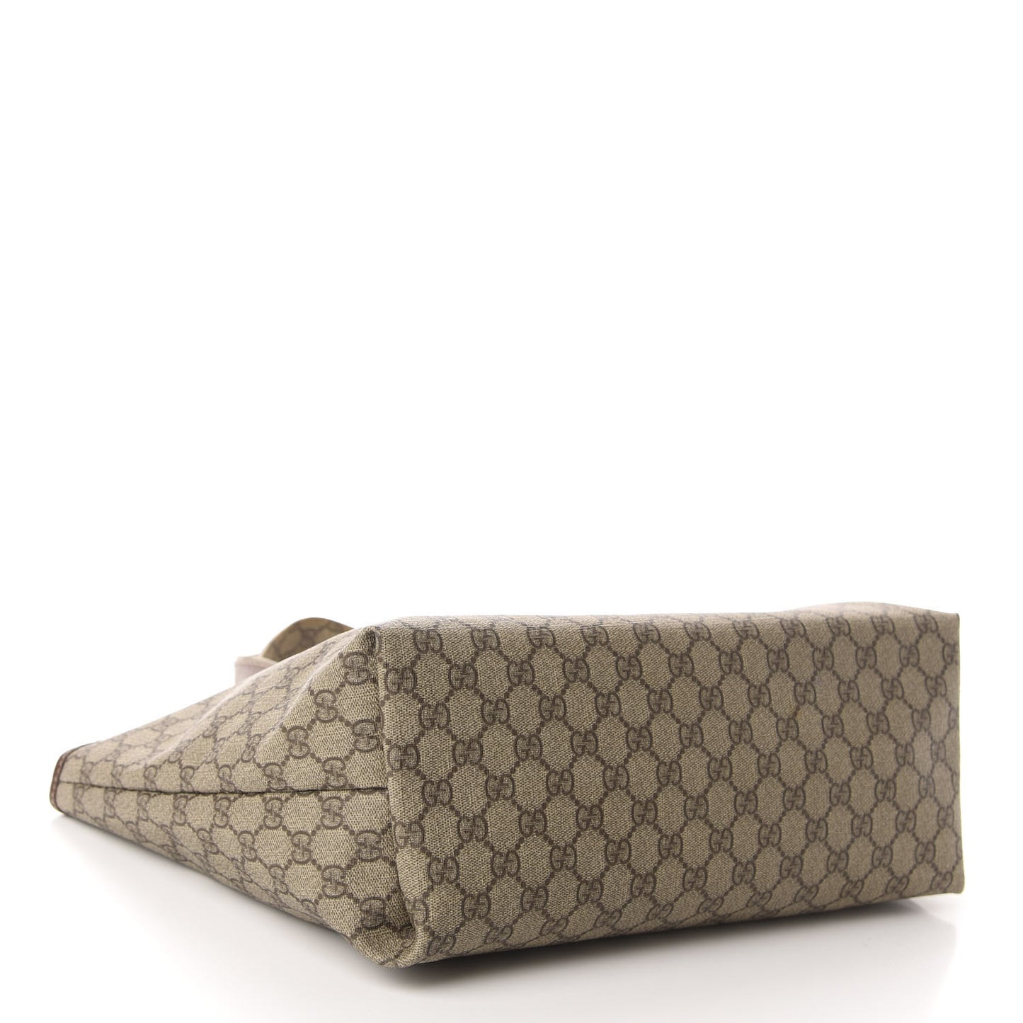 GG Plus Monogram Medium Signature Web Loop Tote Brown