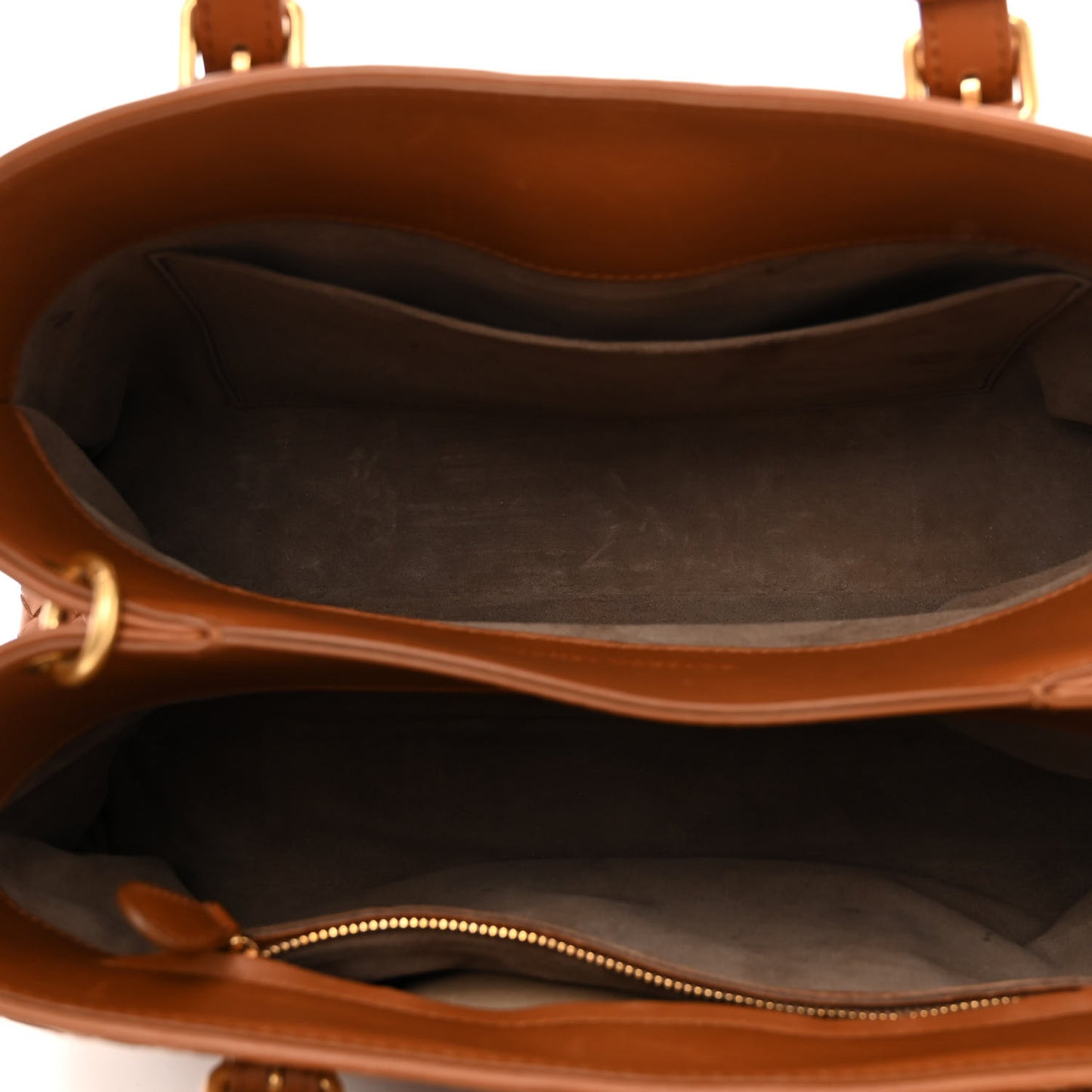 Calfskin Intrecciato Mini Roma Noce