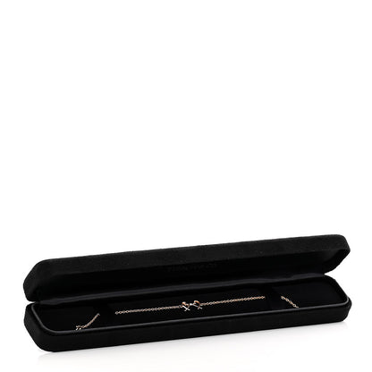 Tiffany 18K Rose Gold Diamond Paloma Picasso Double Loving Heart Bracelet 5 of 5