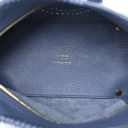 Salvatore Ferragamo Calfskin Tote Blue 5 of 9