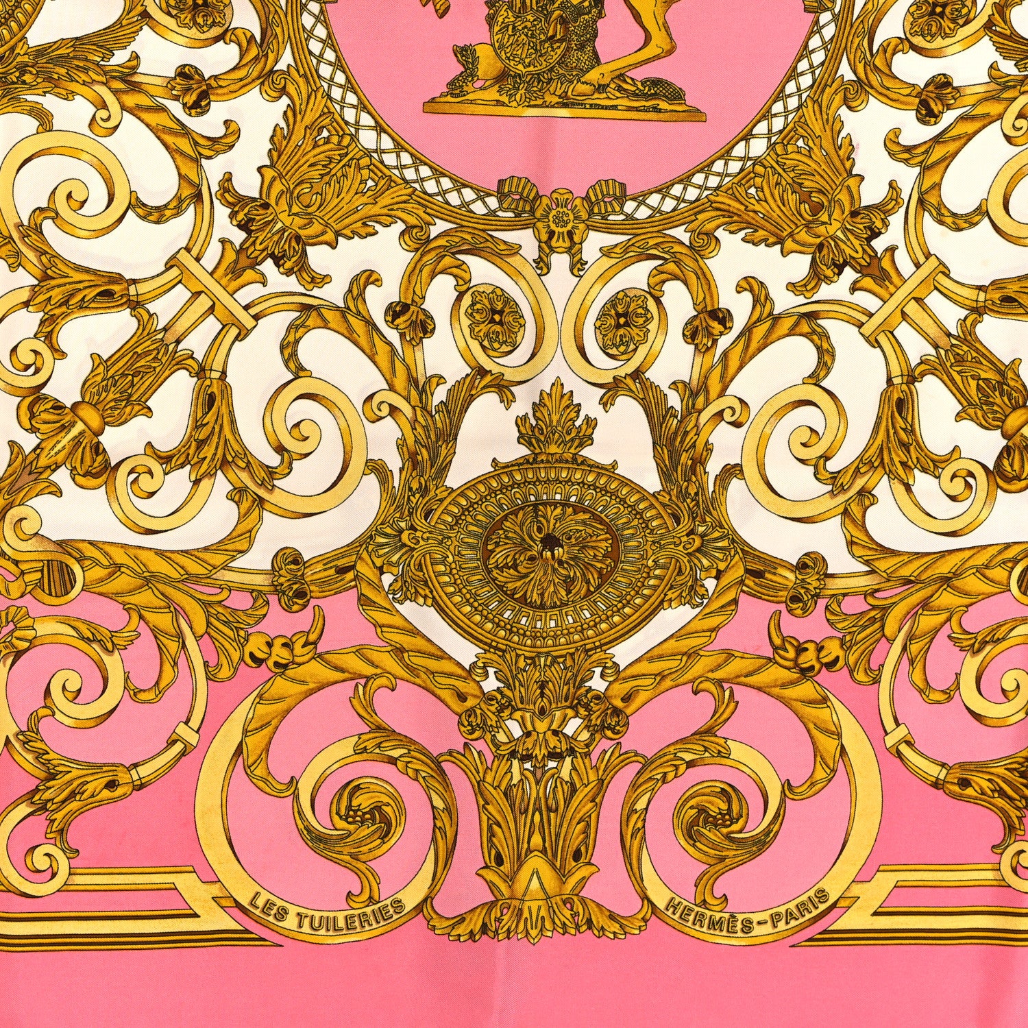 Hermes Silk Les Tuileries Scarf 90 2 of 4