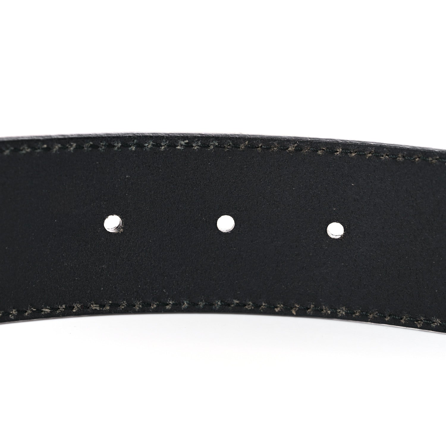 Gucci Calfskin Interlocking G 40mm Belt 80 32 Black 4 of 6