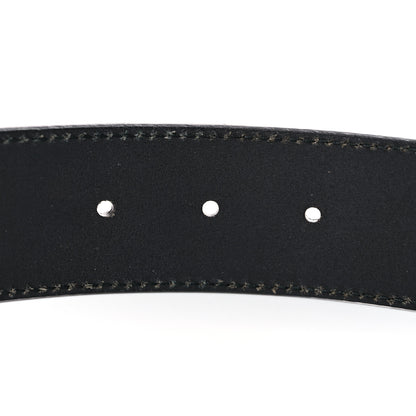 Gucci Calfskin Interlocking G 40mm Belt 80 32 Black 4 of 6