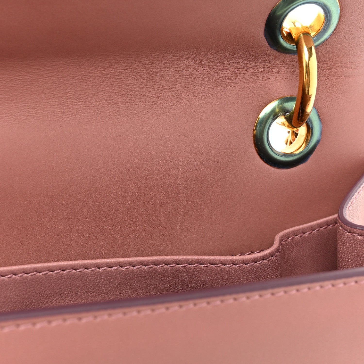Dolce & Gabbana Smooth Calfskin Small DG Amore Envelope Bag Pink 11 of 13