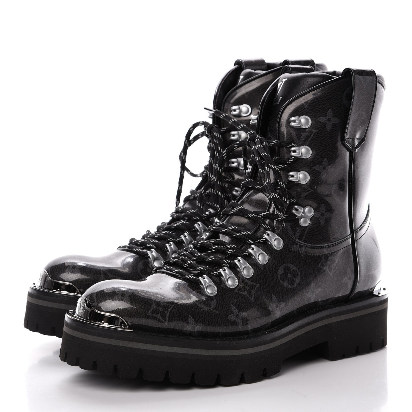 Monogram Eclipse Glaze Mens Outland Ankle Boots 7