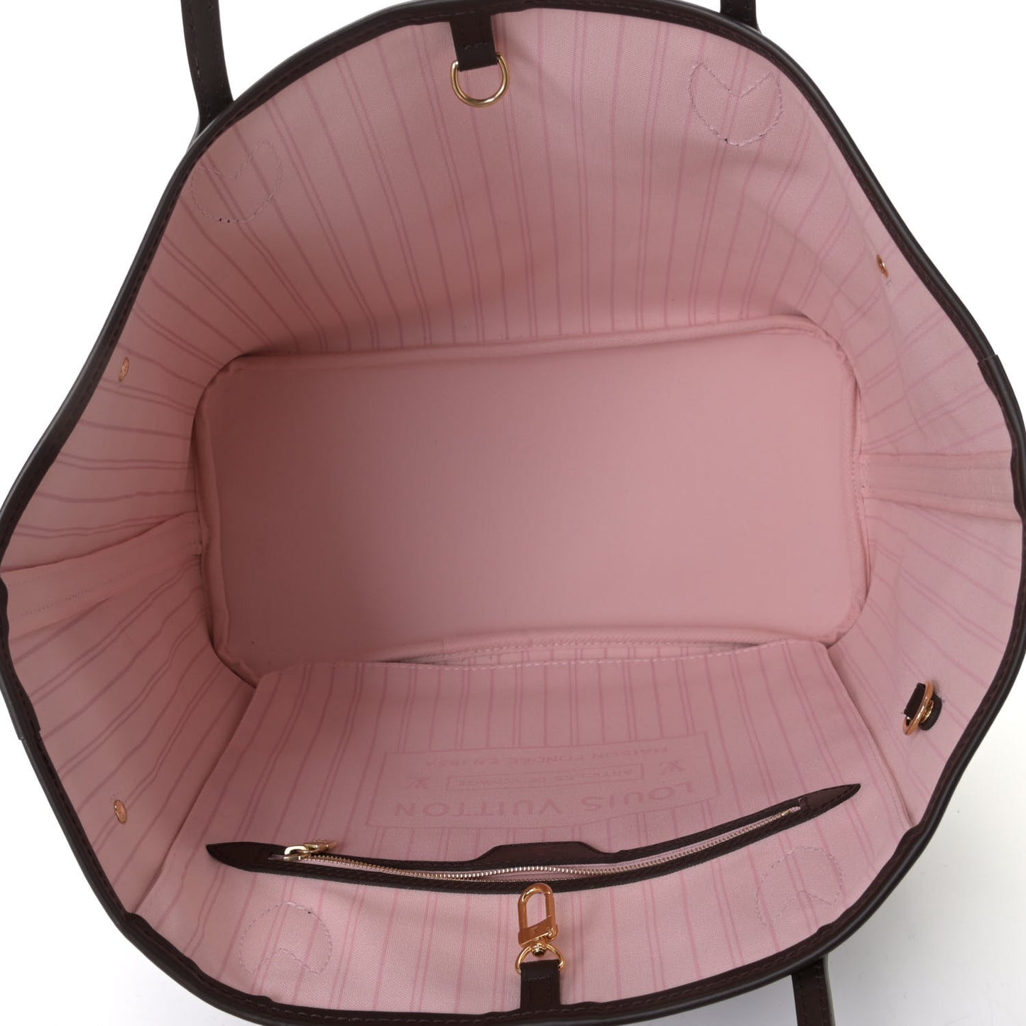 Damier Ebene Neo Neverfull MM Rose Ballerine