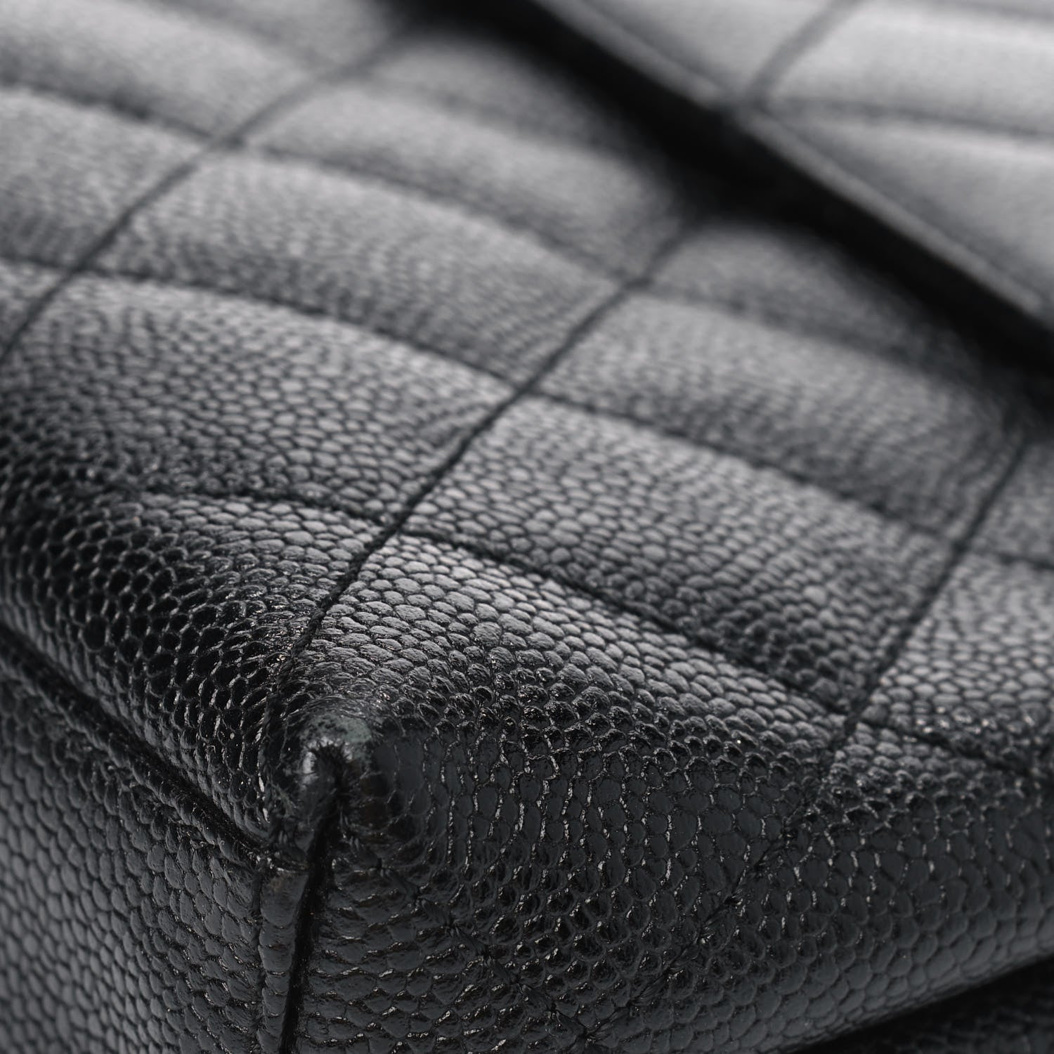 Chanel Caviar Quilted Flap Clutch Black 7 of 11