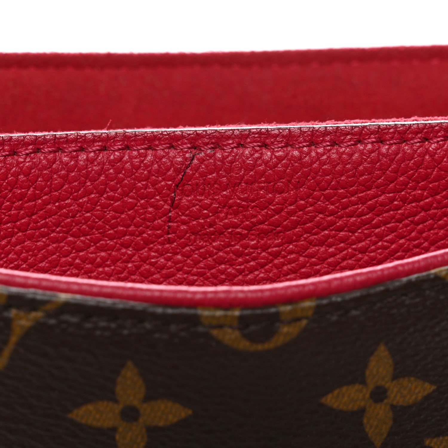 Louis Vuitton Monogram Pallas Chain Poppy 6 of 12