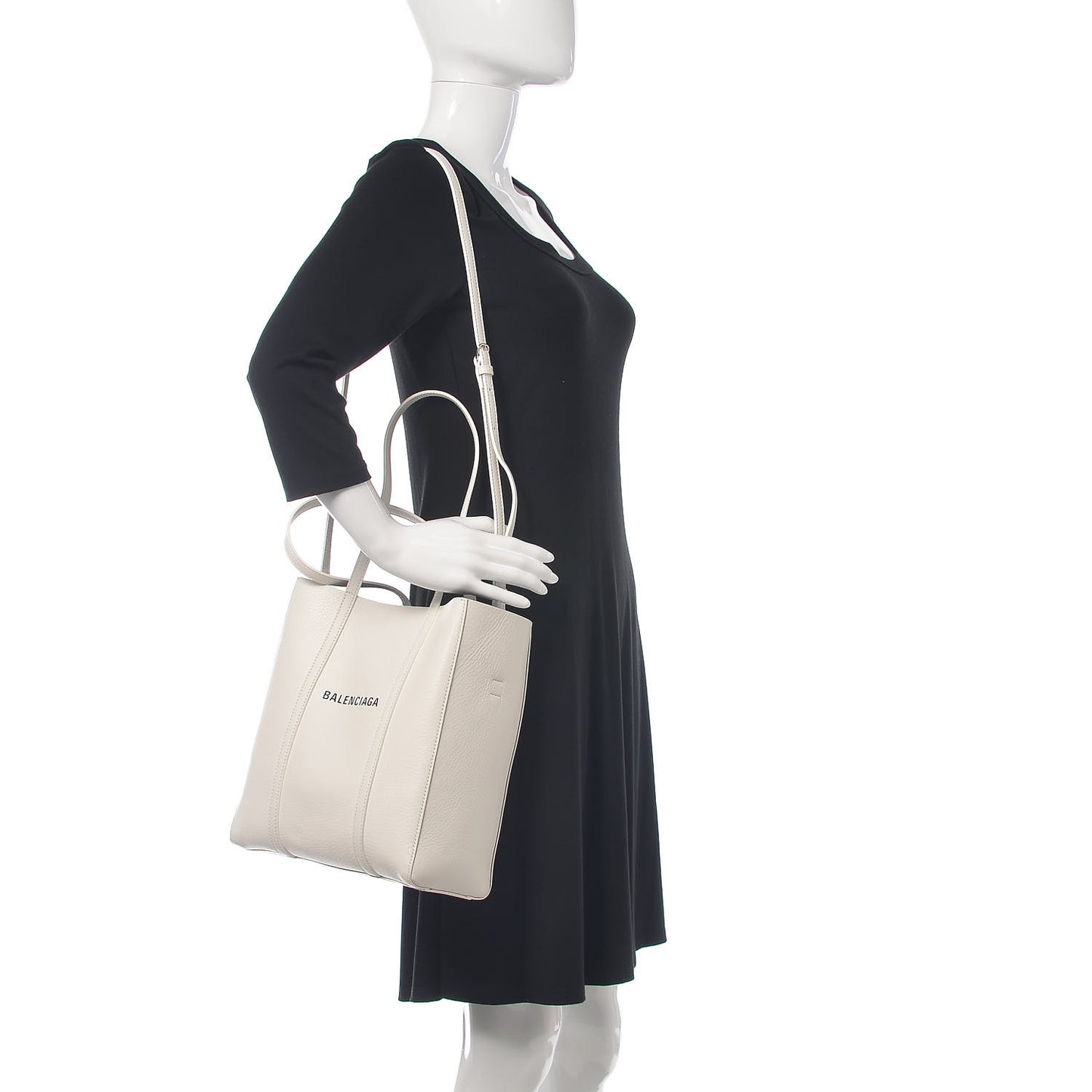 Calfskin Everyday Tote XS White
