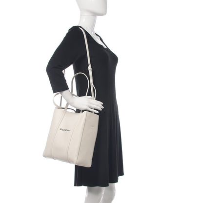Balenciaga Calfskin Everyday Tote XS White 3 of 9