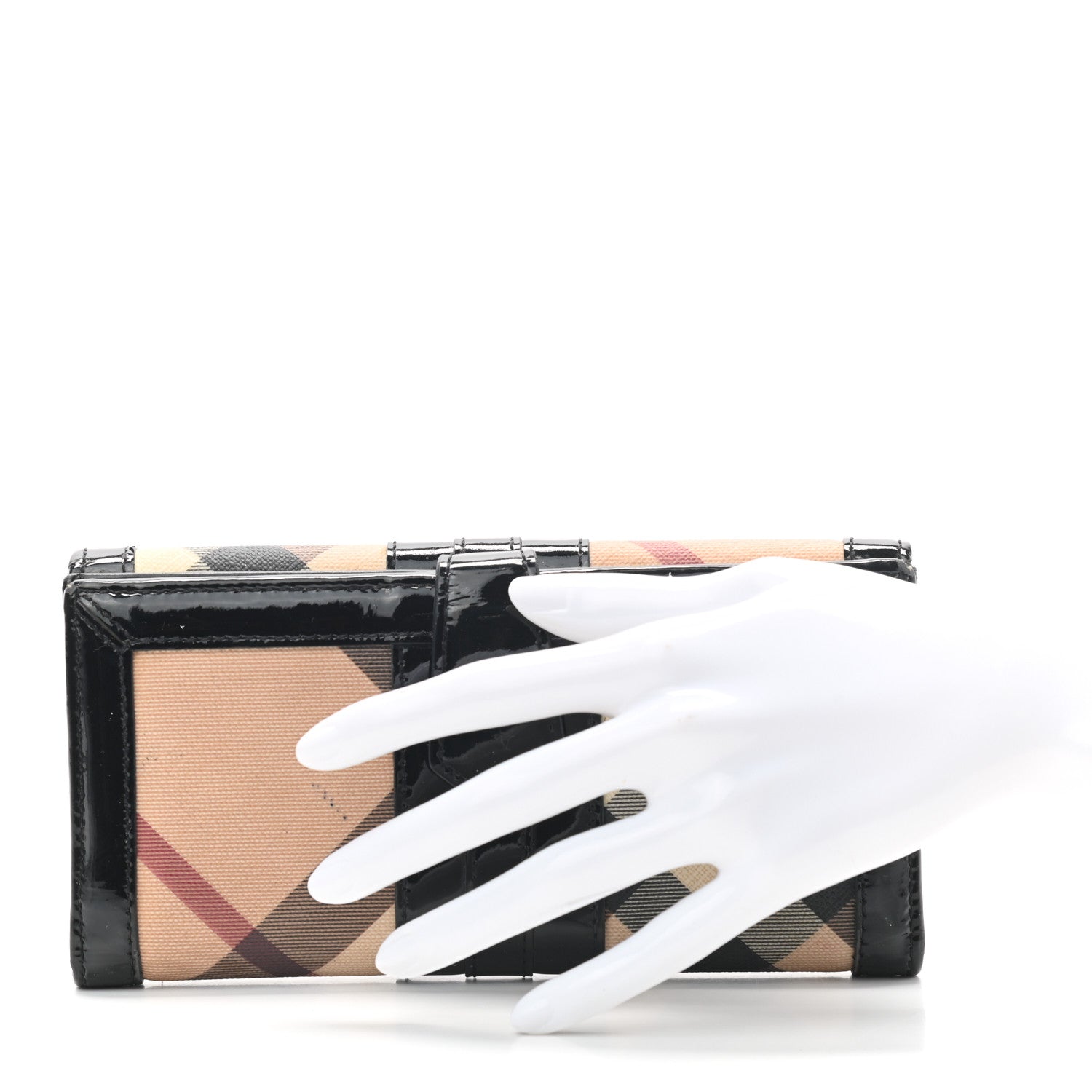 Burberry Supernova Check Constance Continental Wallet Black 2 of 9