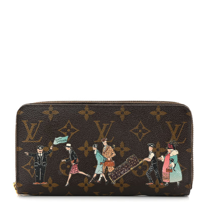 Louis Vuitton Monogram Illustre Zippy Wallet Rose 1 of 11
