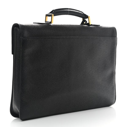Chanel Caviar Briefcase Laptop Bag Black 3 of 7