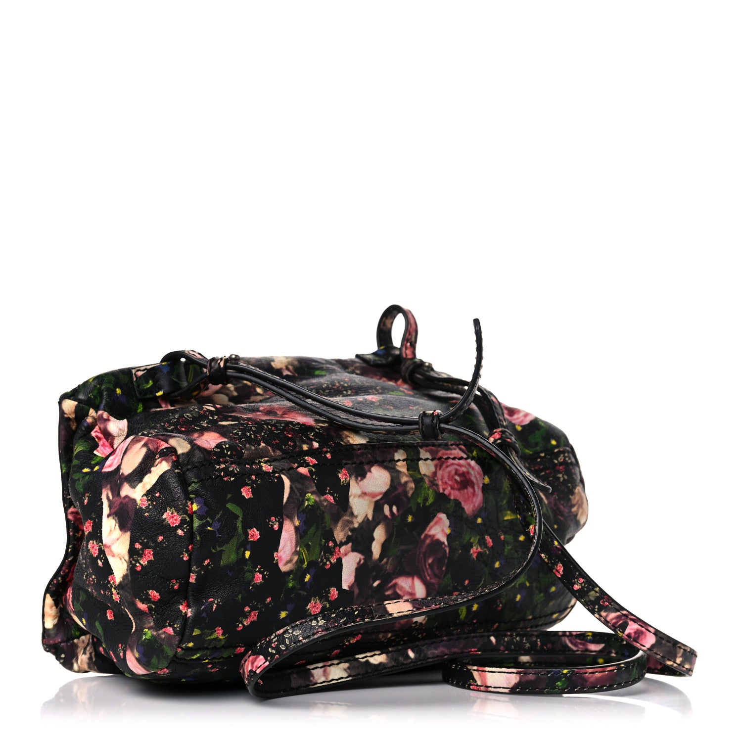Givenchy Lambskin Roses Camouflage Print Mini Pandora Black 3 of 14