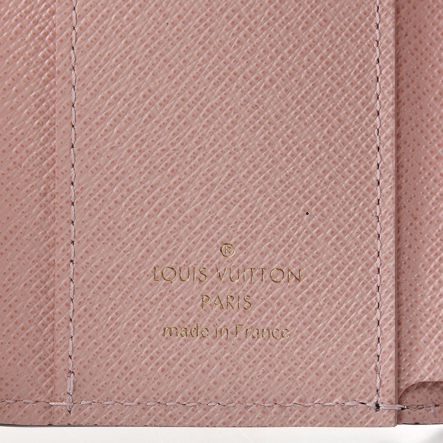 Damier Ebene Zoe Wallet Rose Ballerine
