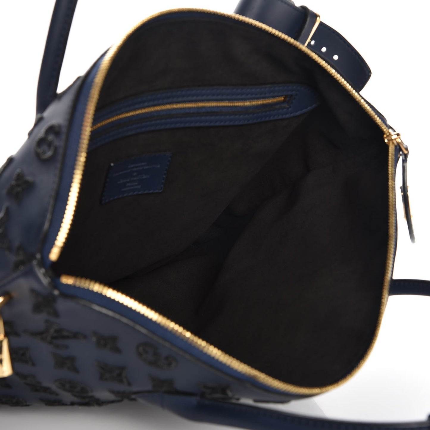 Monogram Addiction Vertical Lockit MM Blue