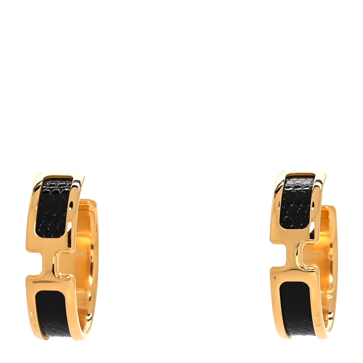 Lizard Olympe Earrings Black