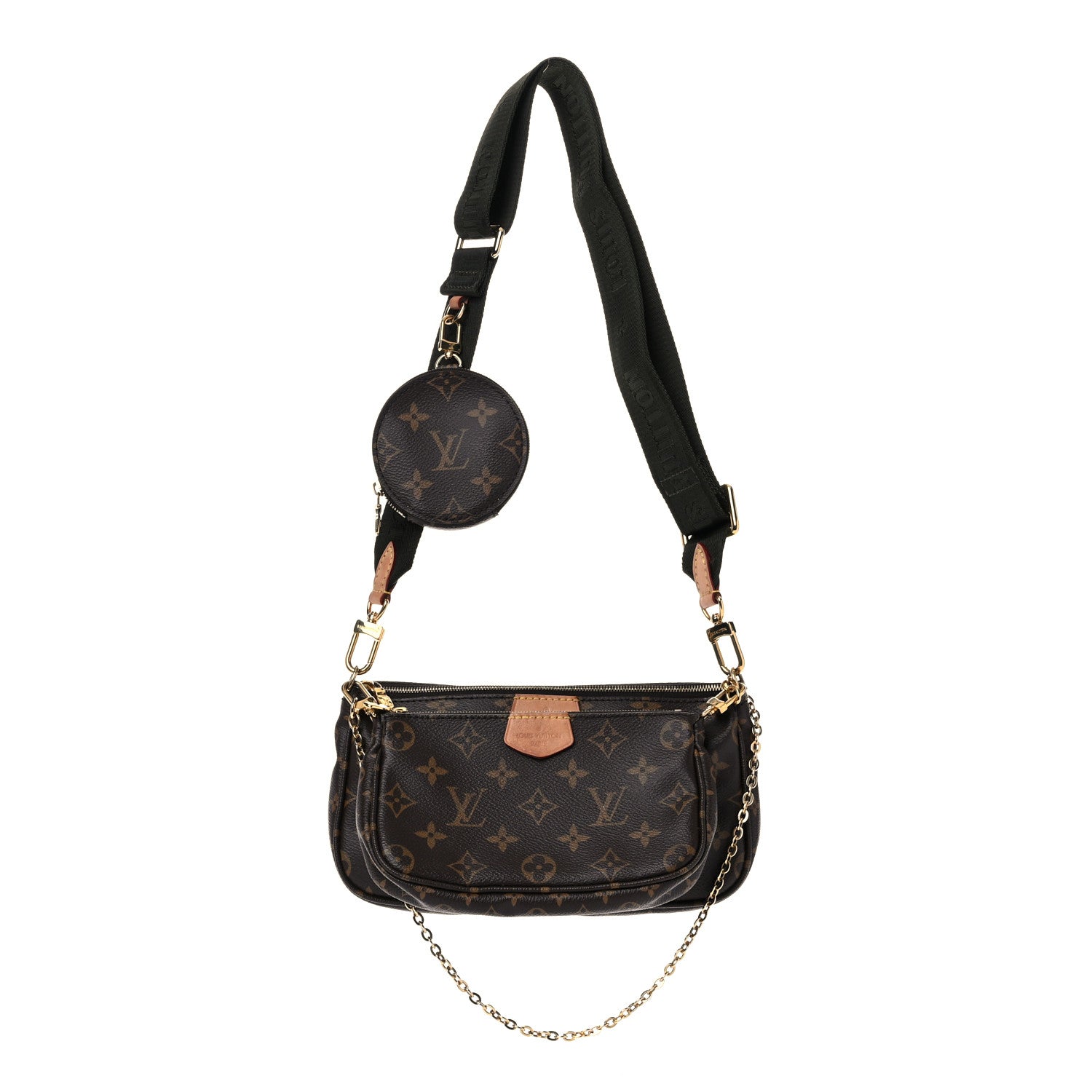 Louis Vuitton Monogram Multi Pochette Accessories Kaki 1 of 18