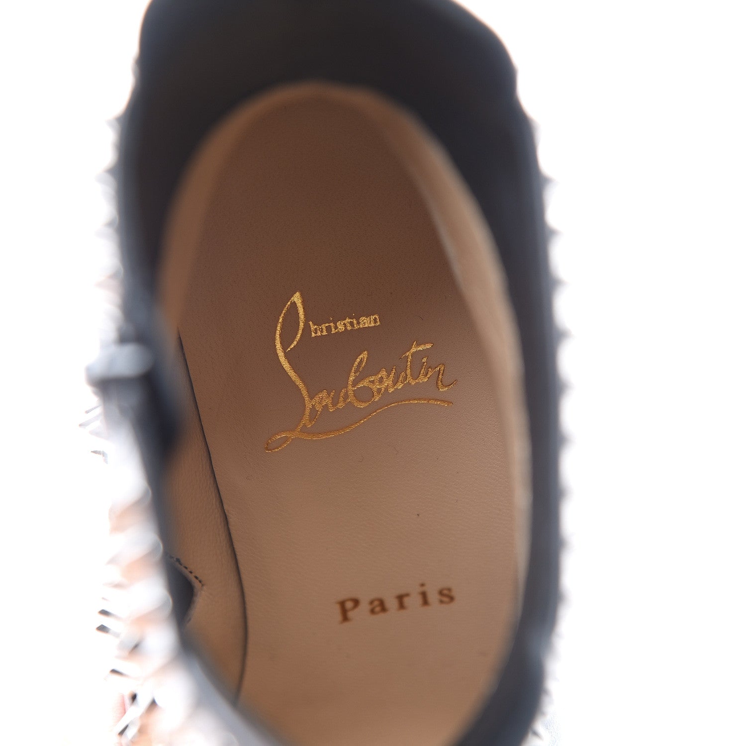 Christian Louboutin Calfskin Hongroise 85 Ankle Boots 36.5 Black 8 of 10