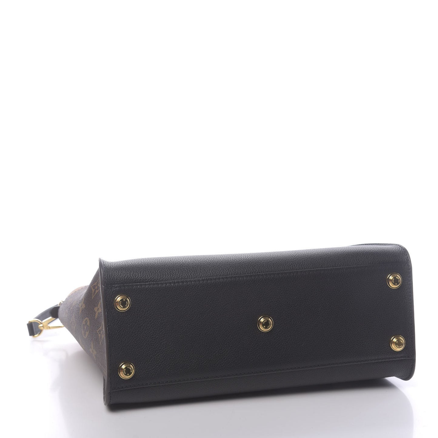Calfskin Monogram On My Side Black