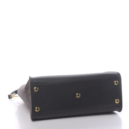 Louis Vuitton Calfskin Monogram On My Side Black 4 of 10