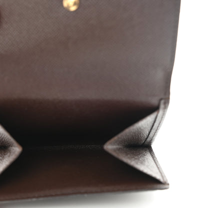 Louis Vuitton Damier Ebene Elise Wallet 6 of 10