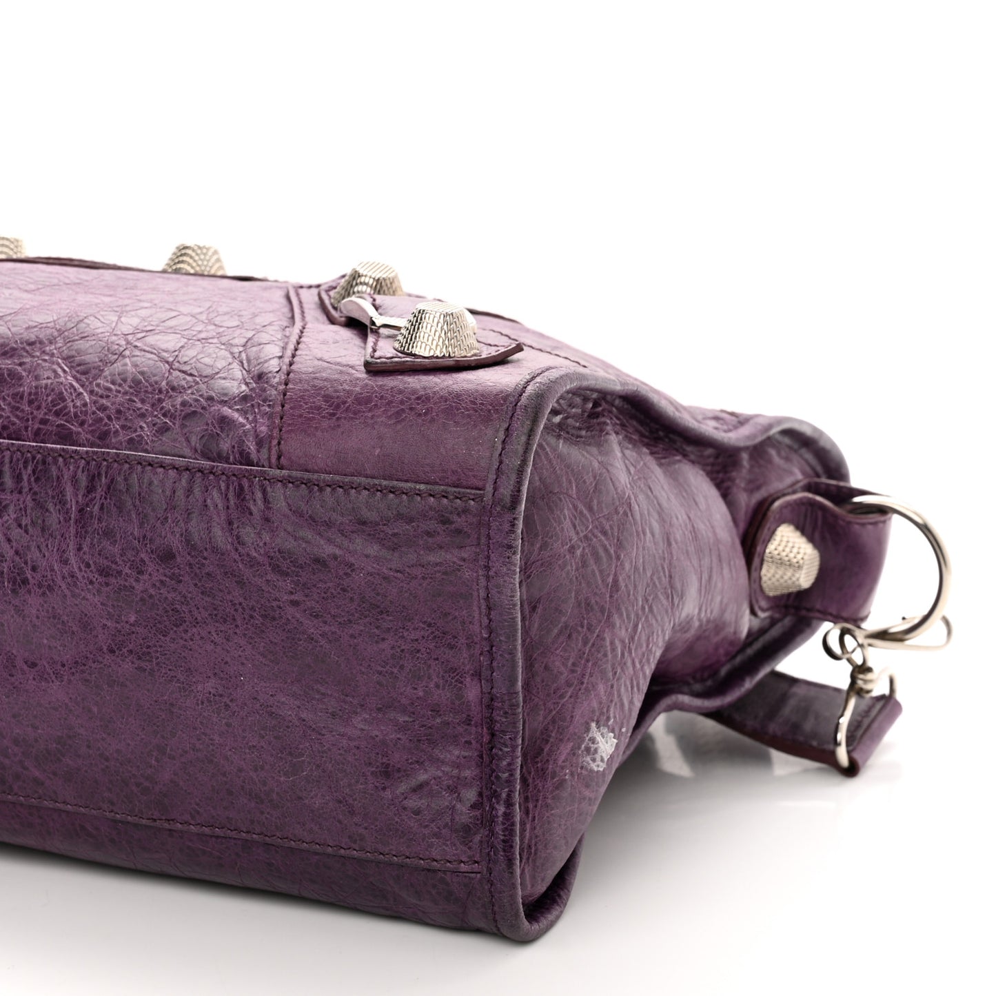 Agneau Giant 21 Silver Hardware City Raisin