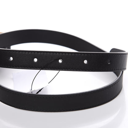 Gucci Calfskin Double G 20mm Belt 70 28 Black 5 of 6