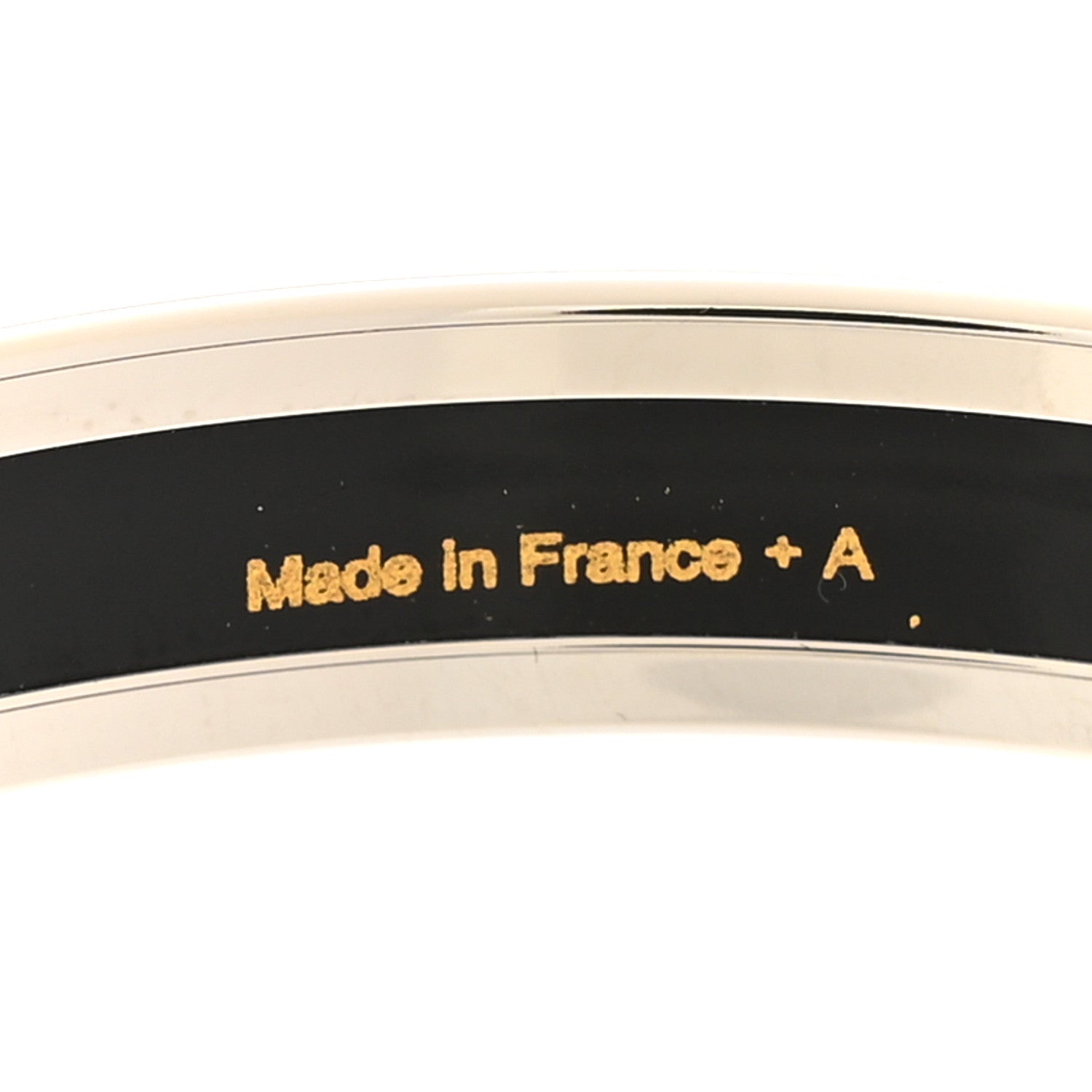 Hermes Enamel Printed Le Jardin De La Maharani Narrow Bracelet 65 Rose Candeur 5 of 6