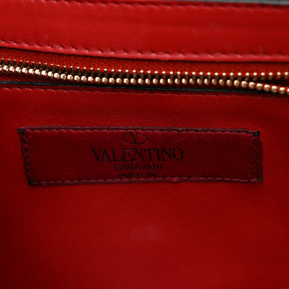 Valentino Garavani Nappa Large Rockstud Spike Shoulder Bag Rubino 6 of 12