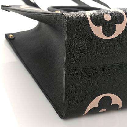 Louis Vuitton Empreinte Monogram Giant Onthego GM Black Beige 7 of 8