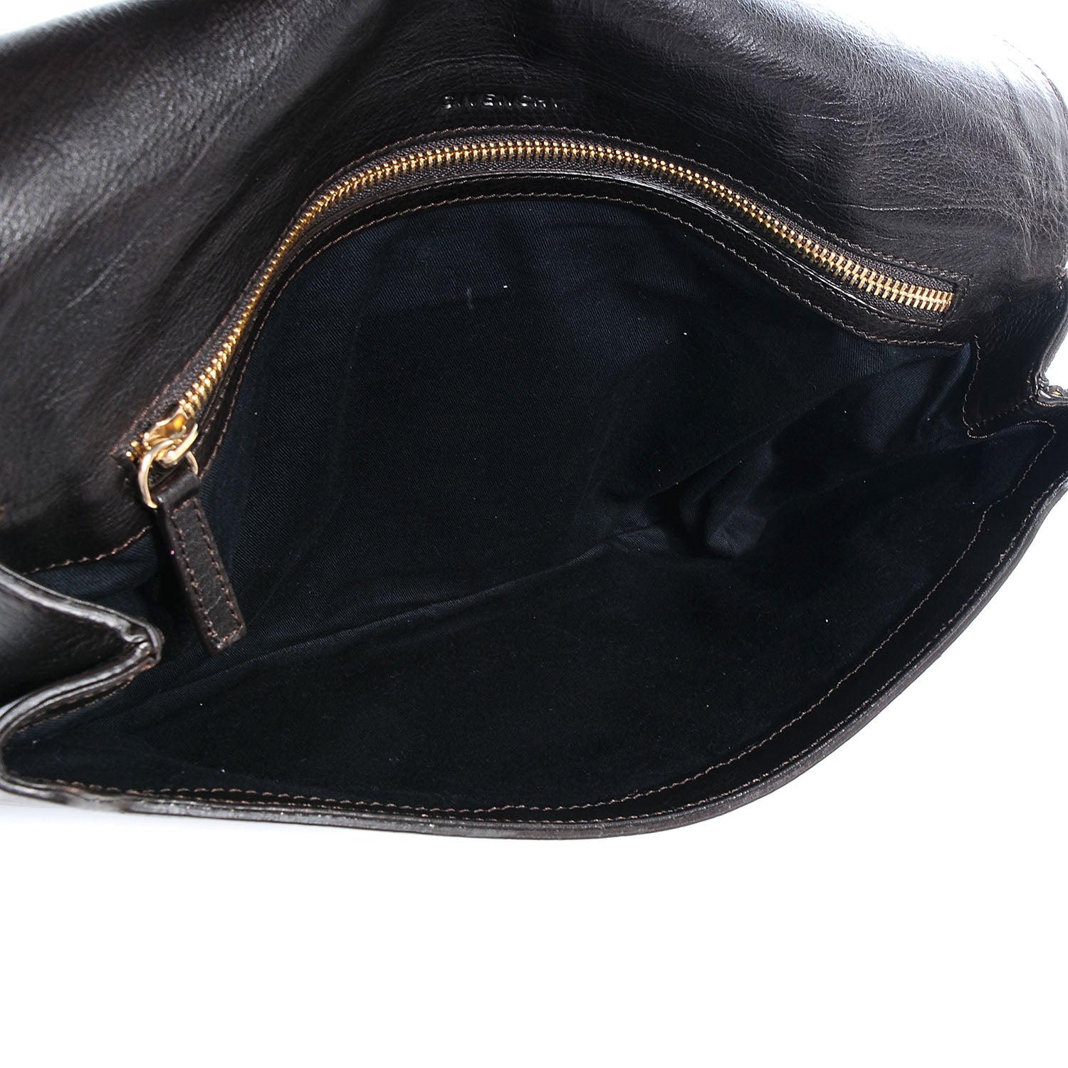 Givenchy Textured Calfskin Obsedia Clutch Black 5 of 8