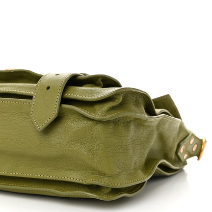 Proenza Schouler Lambskin Medium PS1 Satchel Olive 9 of 10