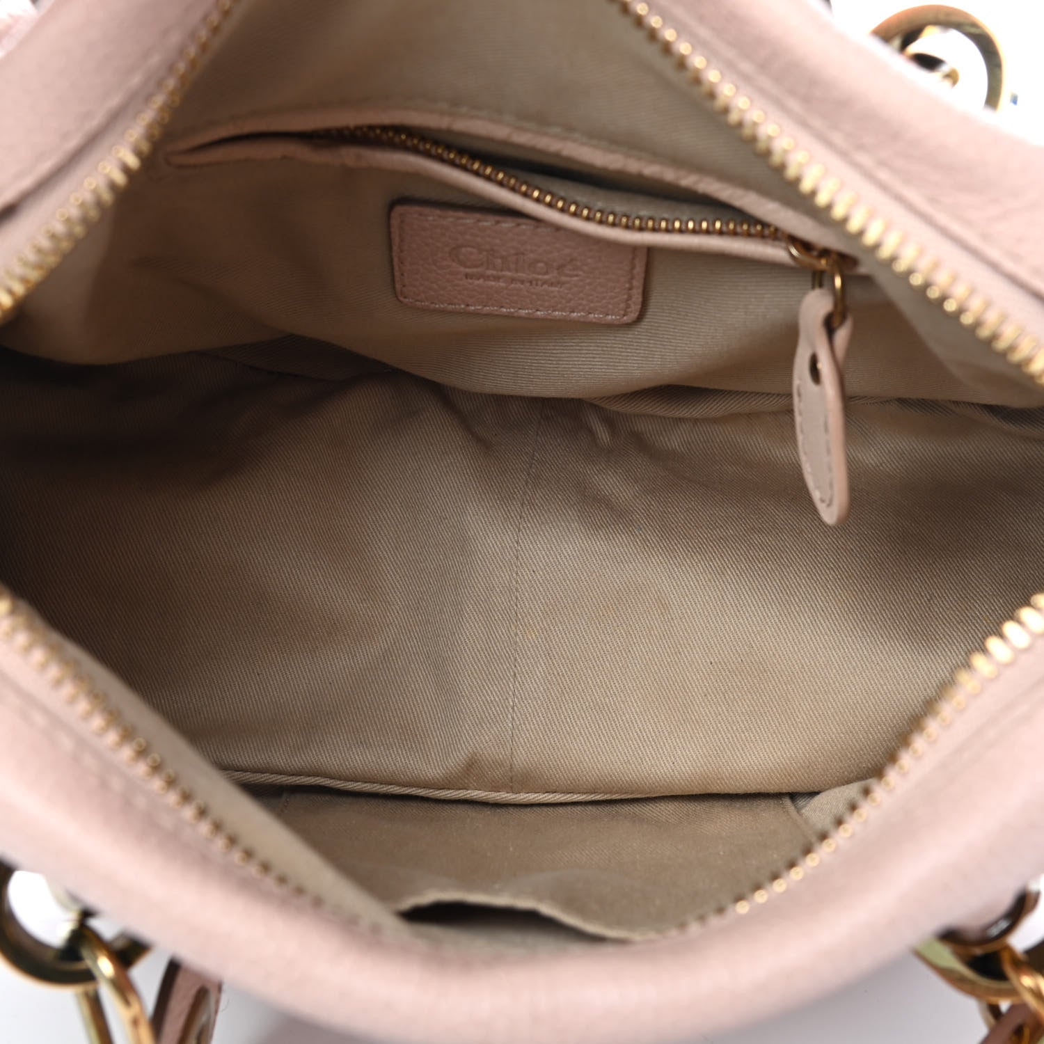 Chloe Calfskin Small Paraty Biscotti Beige 5 of 13