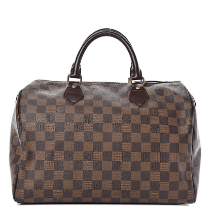 Louis Vuitton Damier Ebene Speedy 30 1 of 17
