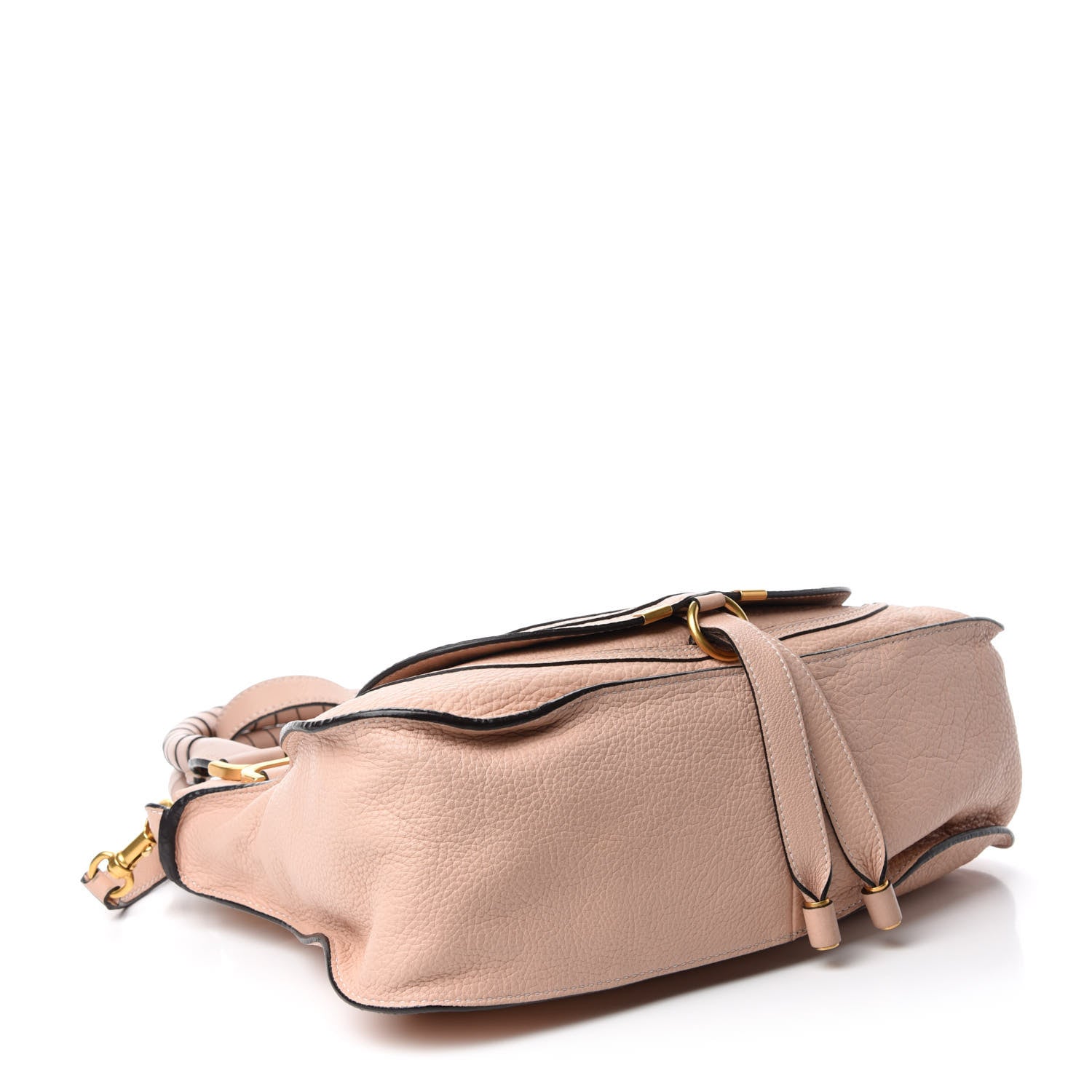 Chloe Calfskin Medium Marcie Satchel Blush Nude 4 of 12