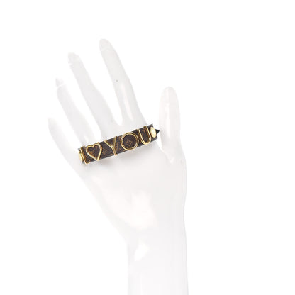 Louis Vuitton Monogram I Love You Bracelet 2 of 5