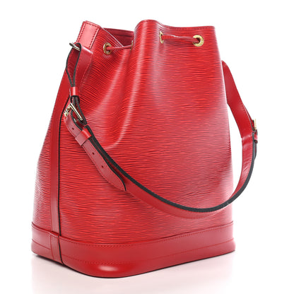 Louis Vuitton Epi Noe Castillan Red 2 of 8