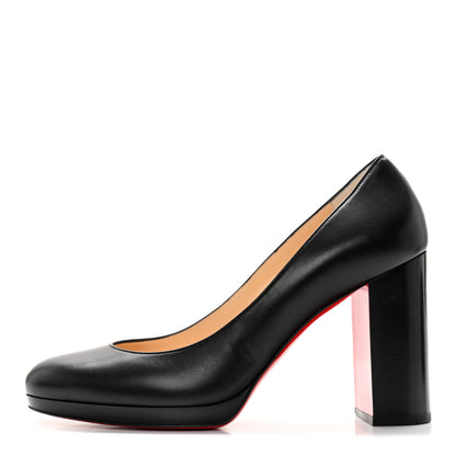Christian Louboutin Nappa Kabetts 100 Pumps 39 Black Lucido 1 of 8
